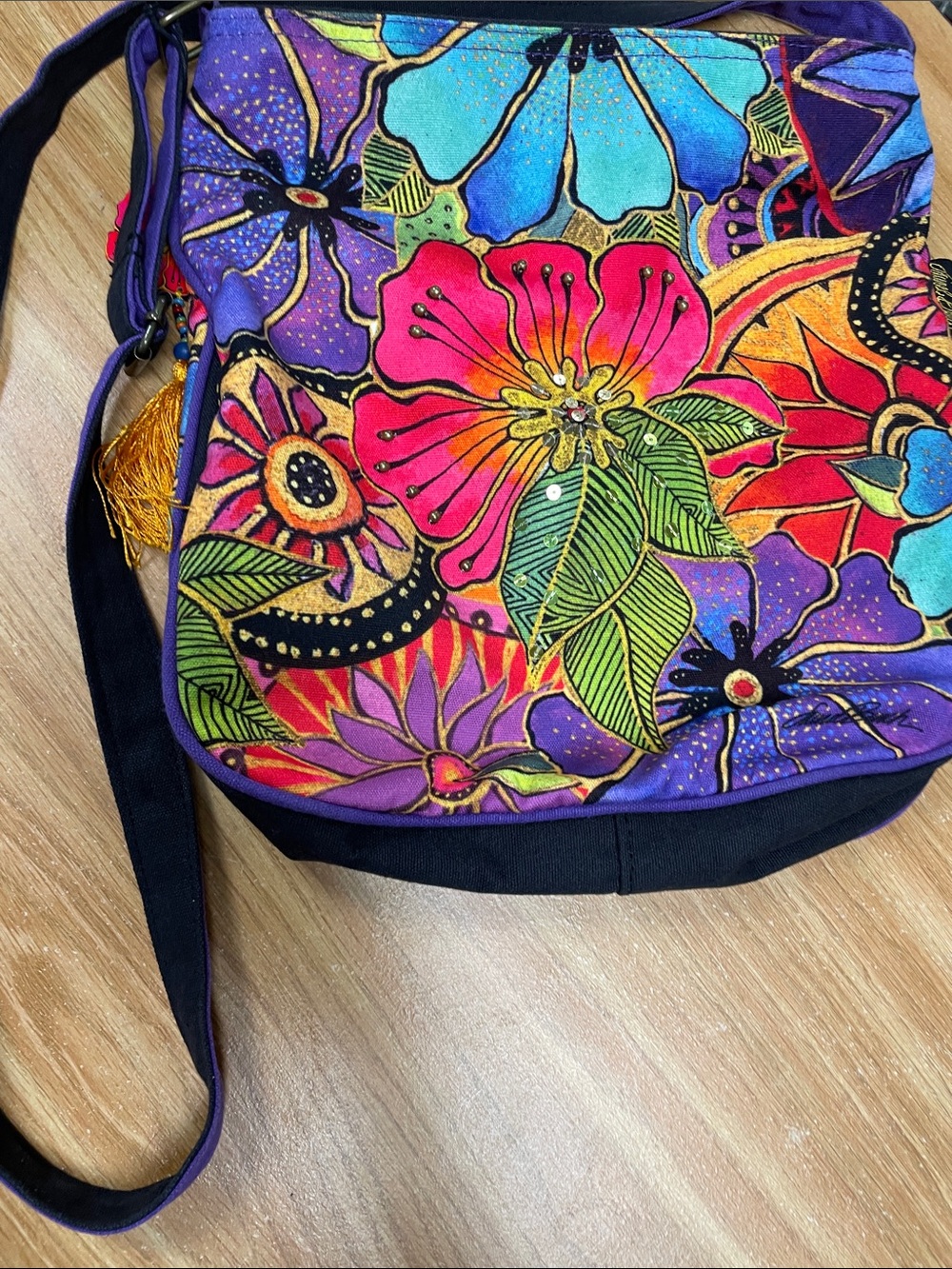 Laurel Burch tote